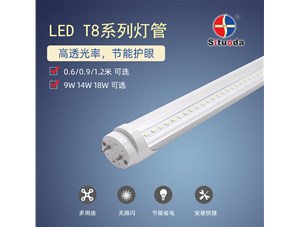 分析LED T8燈管為什么越來越受市場歡迎！