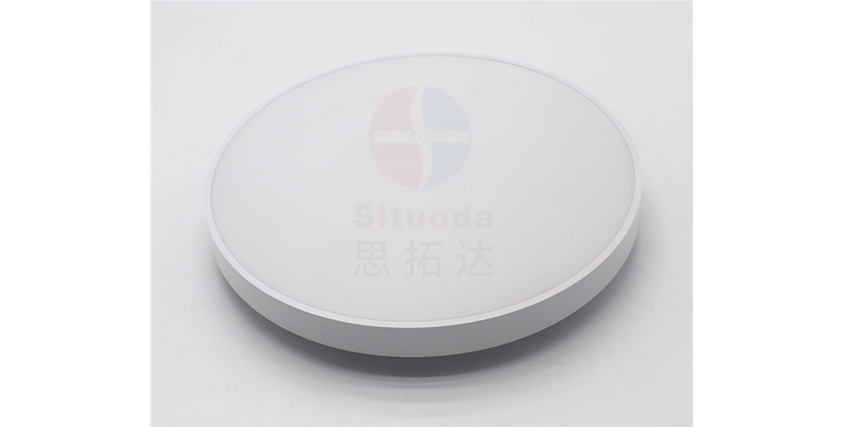 24W無(wú)線接電單色平面三防吸頂燈
